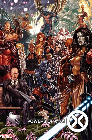 Powers Of X #1 (OF 6) BROOKS CONNECTING cover