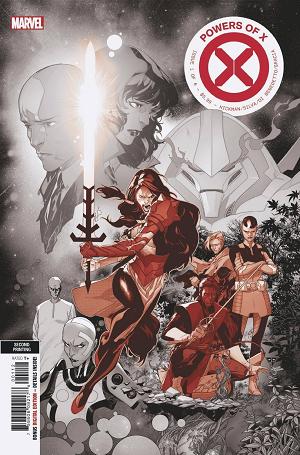 Powers Of X #1 (OF 6) 2ND PTG SILVA cover