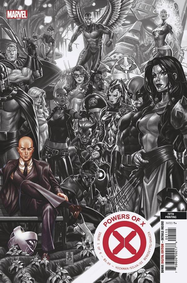 Powers Of X #1 (OF 6) 5TH PTG BROOKS cover