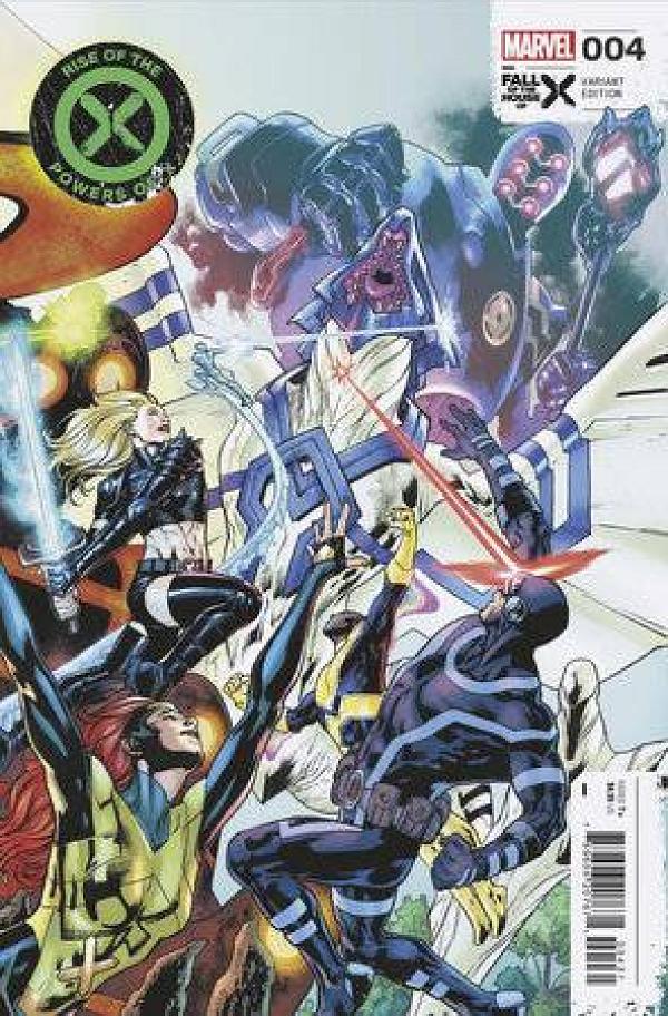 Rise Of The Powers Of X #4 BRYAN HITCH CONNECTING cover