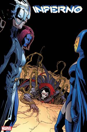 Inferno #4 (OF 4) CAMUNCOLI FORESHADOW cover