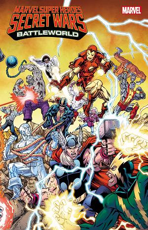 Marvel Super Heroes: Secret Wars Battleworld #4 TODD NAUCK CONNECT cover