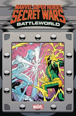 Marvel Super Heroes: Secret Wars Battleworld #4 LEONARDO ROMERO cover