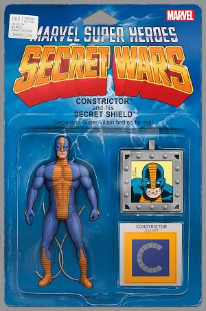 Marvel Super Heroes: Secret Wars Battleworld #3 JTC ACTION FIGURE cover