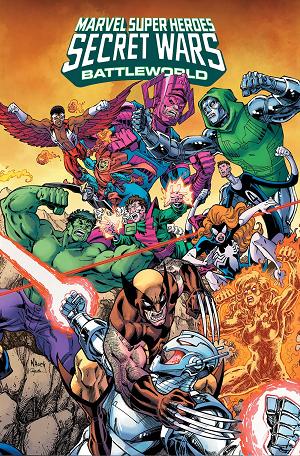 Marvel Super Heroes: Secret Wars Battleworld #3 TODD NAUCK CONNECT cover