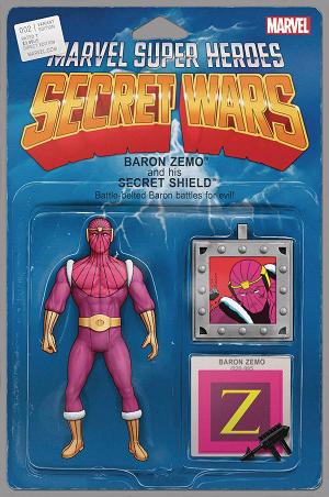 Marvel Super Heroes: Secret Wars Battleworld #2 JTC ACTION FIGURE cover