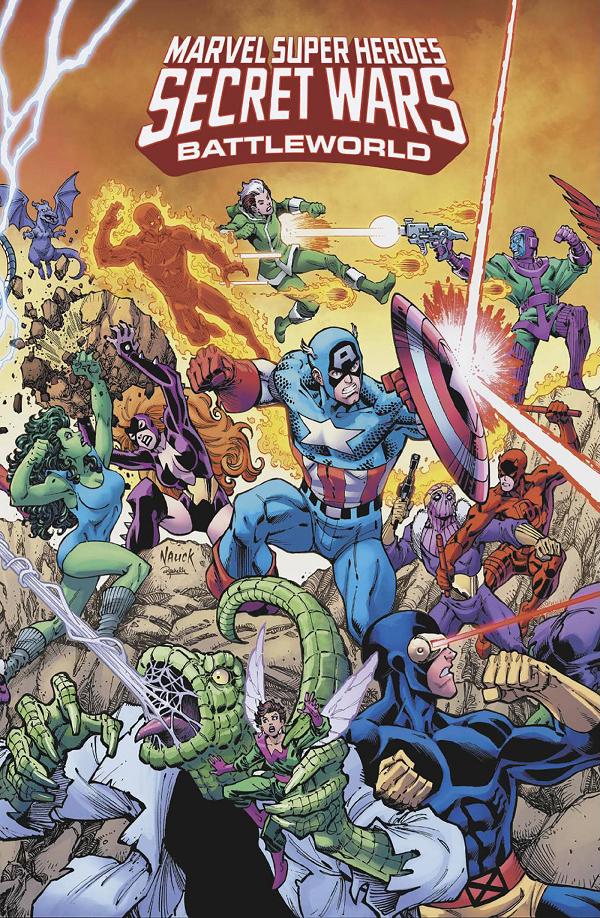 Marvel Super Heroes: Secret Wars Battleworld #2 TODD NAUCK CONNECT cover