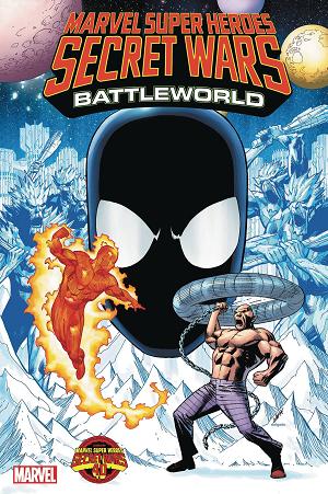 Marvel Super Heroes: Secret Wars Battleworld #1 PAT OLLIFFE cover