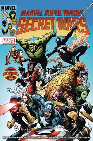Marvel Super Heroes: Secret Wars Battleworld #1 RYAN STEGMAN cover