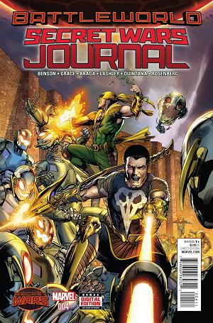 Secret Wars: Journal #4 cover
