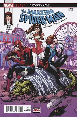 Amazing Spider-Man: Renew Your Vows #14 2ND PTG STEGMAN cover