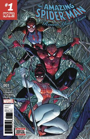 Amazing Spider-Man: Renew Your Vows #1 2ND PTG STEGMAN cover
