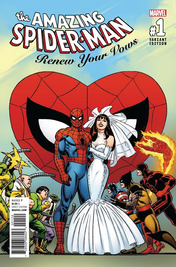 Amazing Spider-Man: Renew Your Vows #1 JRSR cover