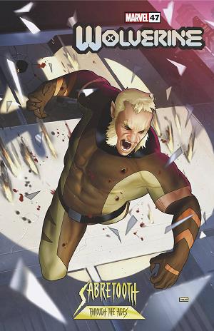 Wolverine #47 TAURIN CLARKE SABRETOOTH cover