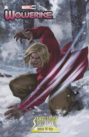 Wolverine #46 SKAN SABRETOOTH cover