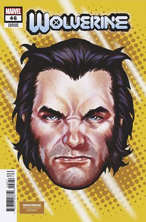 Wolverine #46 MARK BROOKS HEADSHOT cover