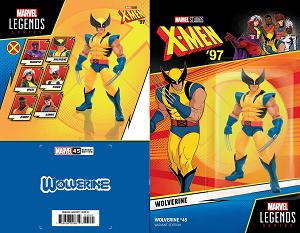 Wolverine #45 X-MEN 97 WOLVERINE ACTION FIGURE cover