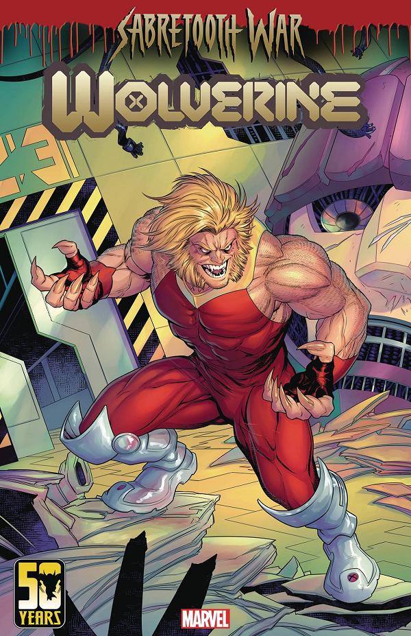 Wolverine #43 MEGHAN HETRICK SABRETOOTH cover