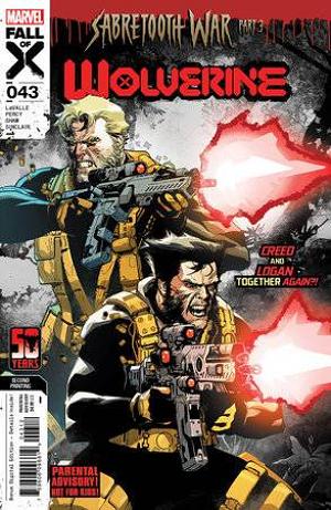 Wolverine #43 2ND PTG PTG LEINIL YU cover