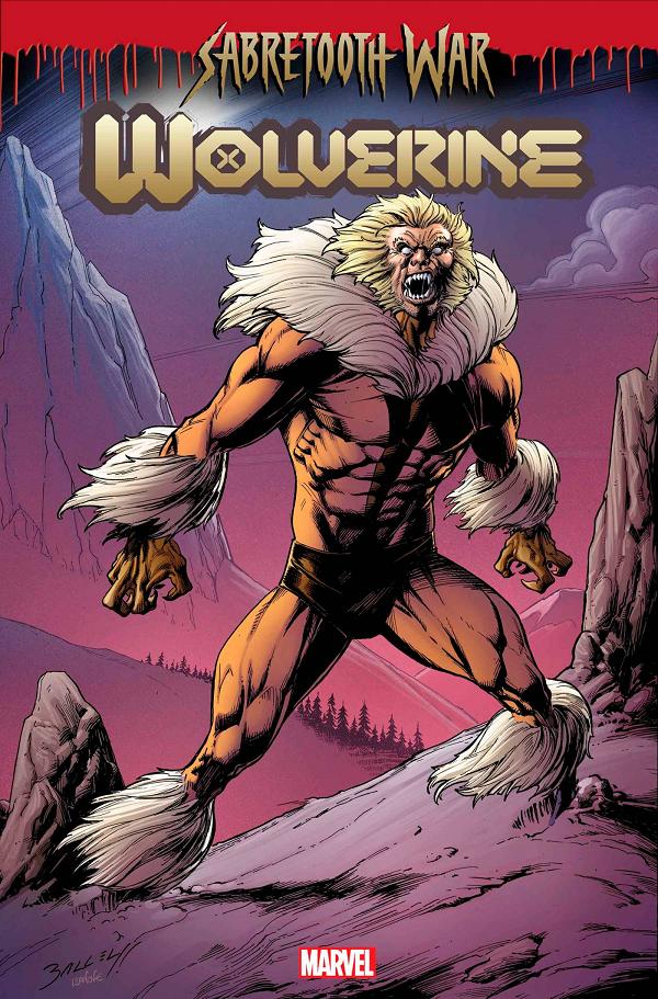 Wolverine #41 MARK BAGLEY SABRETOOTH cover