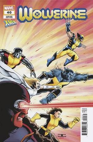 Wolverine #40 JOHN CASSADAY X-MEN 60TH cover