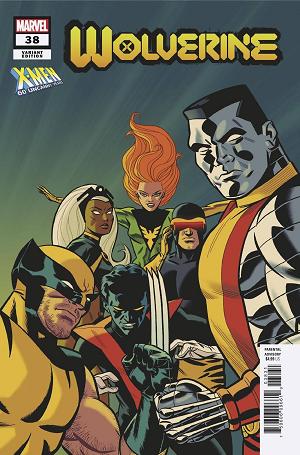 Wolverine #38 MICHAEL CHO X-MEN 60TH cover