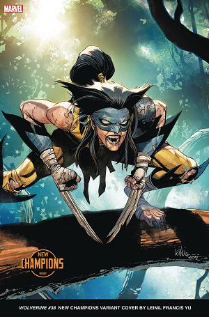 Wolverine #38 LEINIL YU NEW CHAMPIONS cover