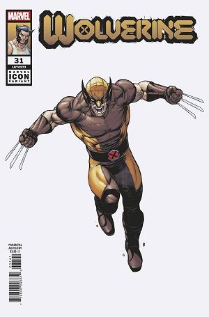 Wolverine #31 CASELLI MARVEL ICON cover