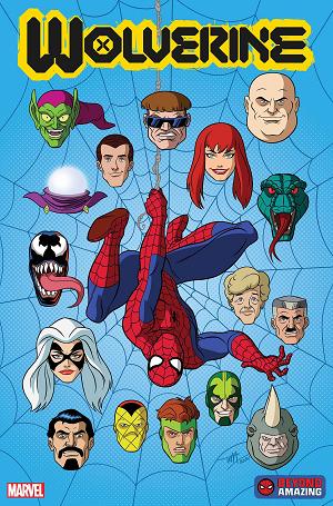 Wolverine #24 LEVINS BEYOND AMAZING SPIDER-MAN cover