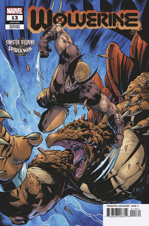 Wolverine #13 BENJAMIN SPIDER-MAN VILLAINS cover