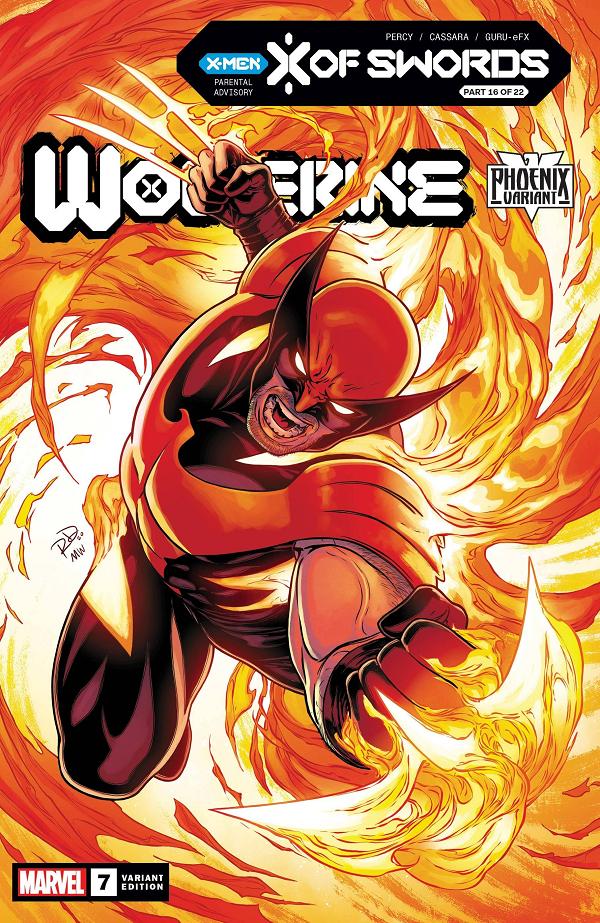 Wolverine #7 DAUTERMAN WOLVERINE PHOENIX cover