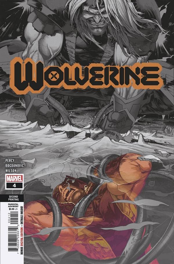 Wolverine #4 2ND PTG cover