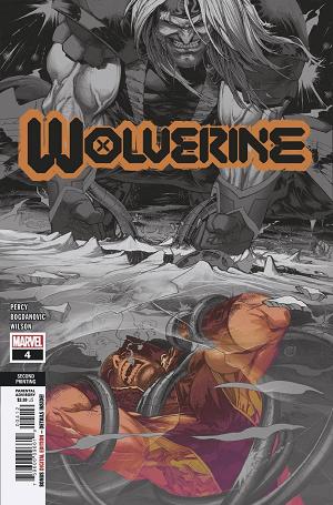 Wolverine #4 2ND PTG cover