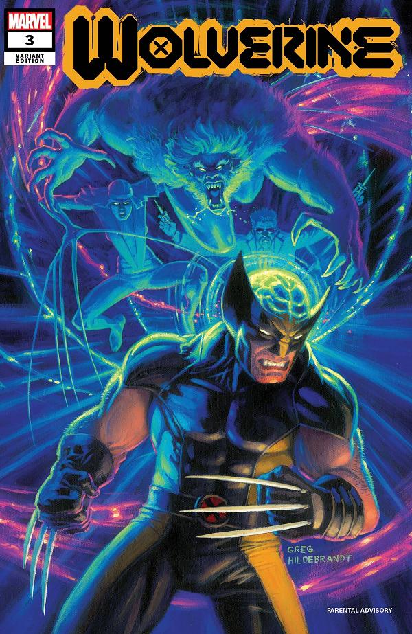 Wolverine #3 KUBERT HILDEBRANDT cover
