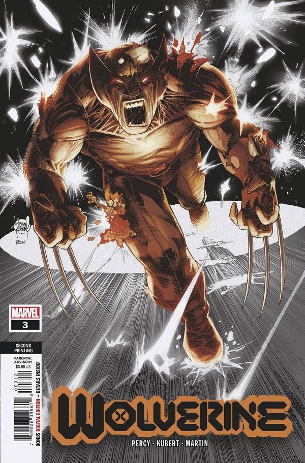 Wolverine #3 2ND PTG cover