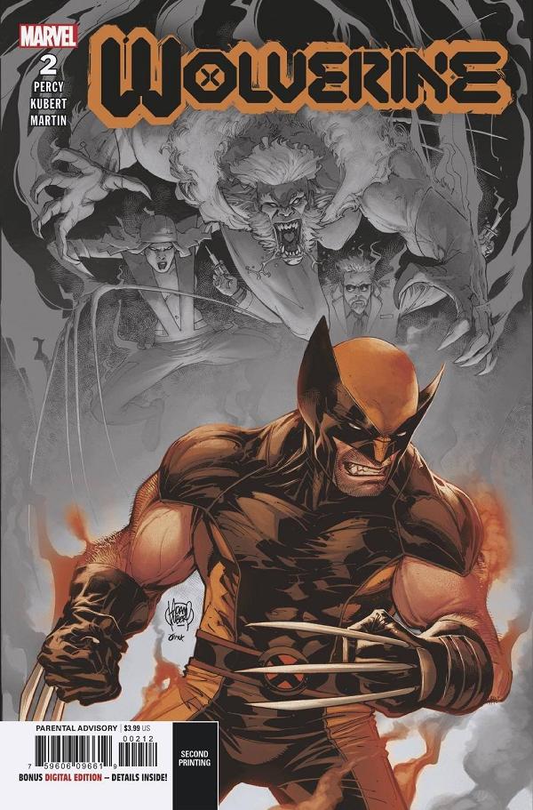 Wolverine #2 2ND PTG KUBERT cover