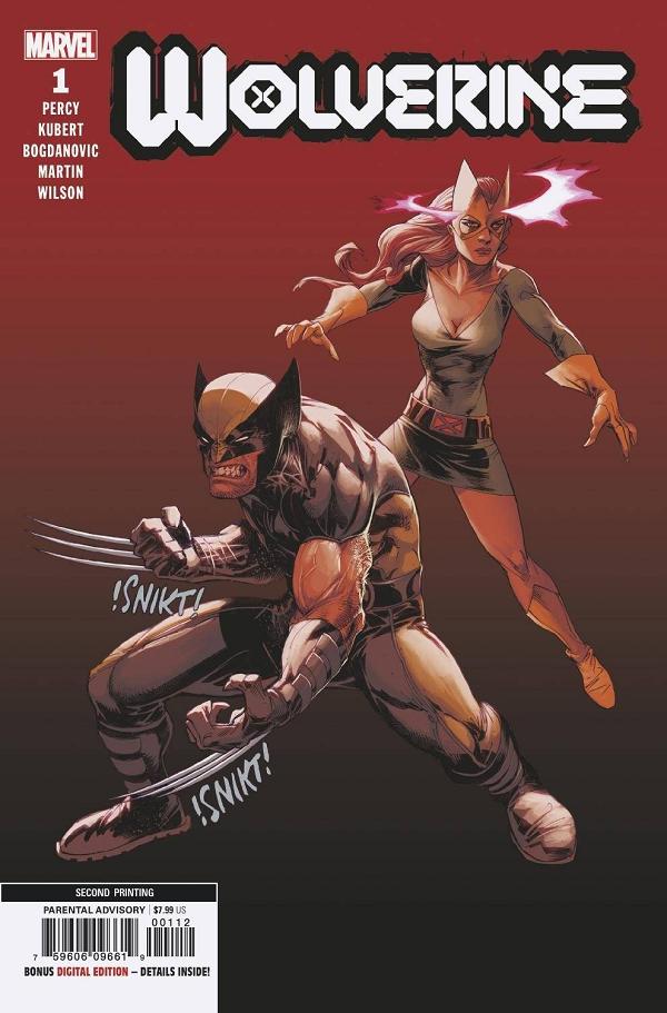 Wolverine #1 2ND PTG cover