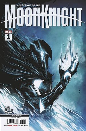 Vengeance Of The Moon Knight #1 2ND PTG CAPPUCCIO cover