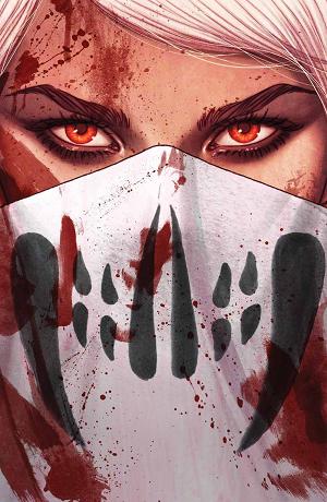Something Is Killing The Children #22 CVR C DIE CUT BLOODY V cover