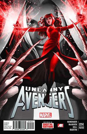 Uncanny Avengers #14 2ND PTG MCNIVEN cover