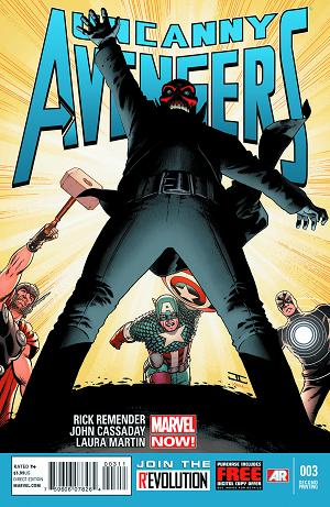 Uncanny Avengers #3 2ND PTG CASSADAY cover