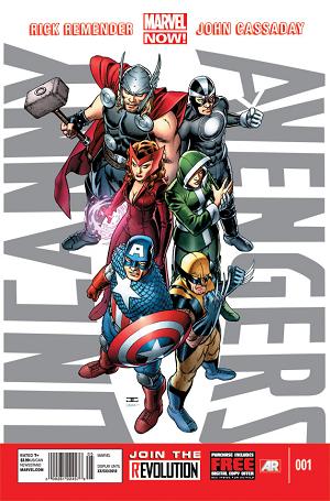 Uncanny Avengers #1  cover