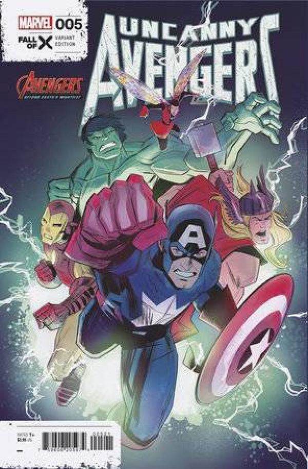 Uncanny Avengers #5 (OF 5) NIK VIRELLA AVENGERS 60TH cover