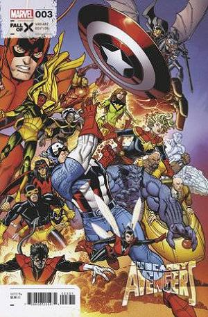 Uncanny Avengers #3 (OF 5) NICK BRADSHAW CONNECT B cover