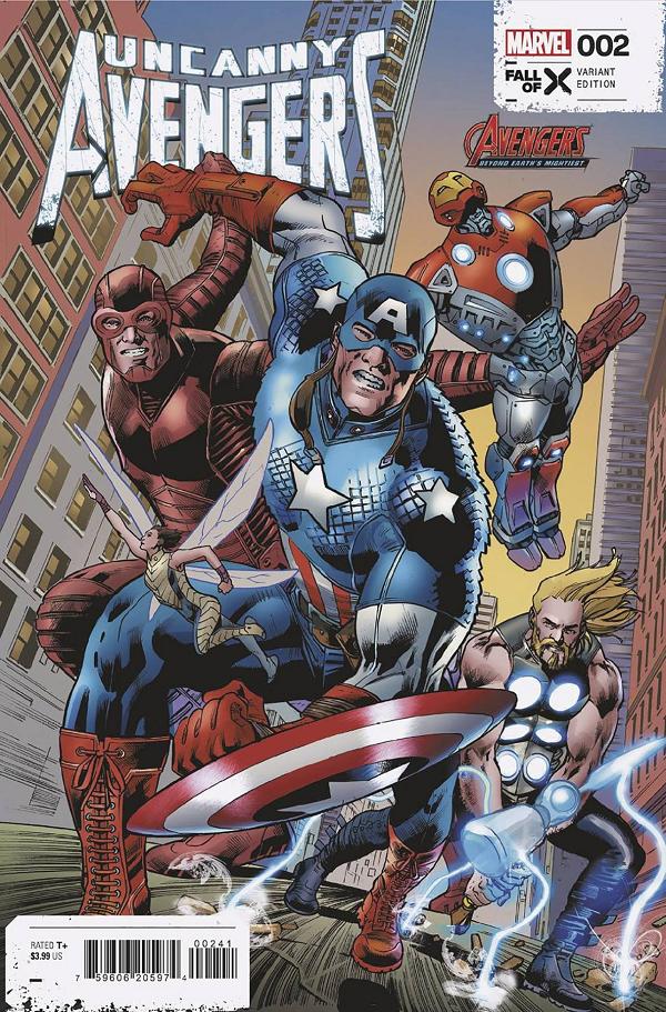 Uncanny Avengers #2 (OF 5) BRYAN HITCH AVENGERS 60TH cover