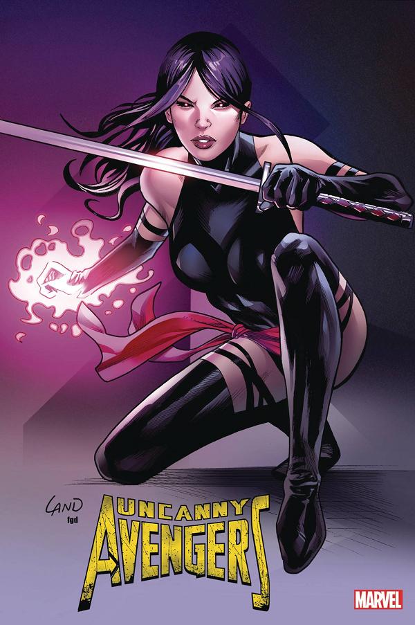 Uncanny Avengers #2 variant cover by Greg Land