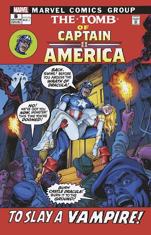 Captain America #8 DAVID YARDIN VAMPIRE cover