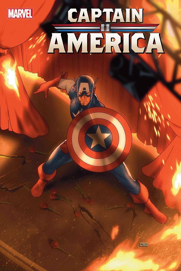 Captain America #7  cover