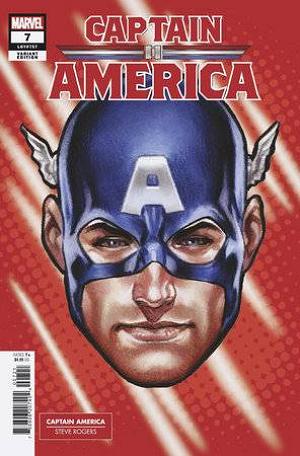 Captain America #7 MARK BROOKS HEADSHOT cover