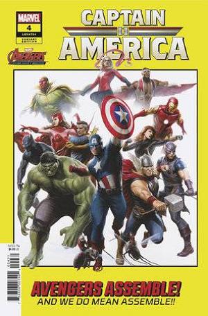 Captain America #4 ADI GRANOV AVENGERS 60TH cover